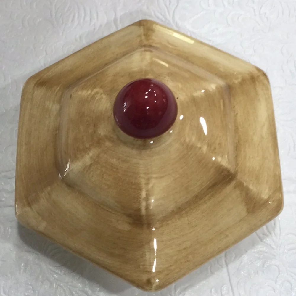 Handmade for Nonni's Grape Vine Vintage Cookie Jar